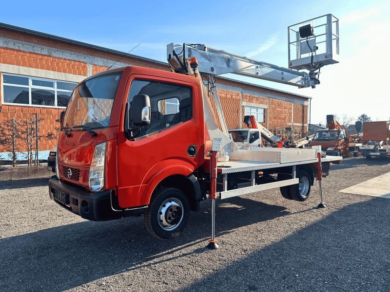 Teleskopska radna platforma Multitel 160 ALU DS na vozilu NISSAN - REG.1G. - Prodaja, Najam, Cijena Teleskopska radna platforma Multitel 160 ALU DS na vozilu NISSAN - REG.1G. - Prodaja, Najam, Cijena